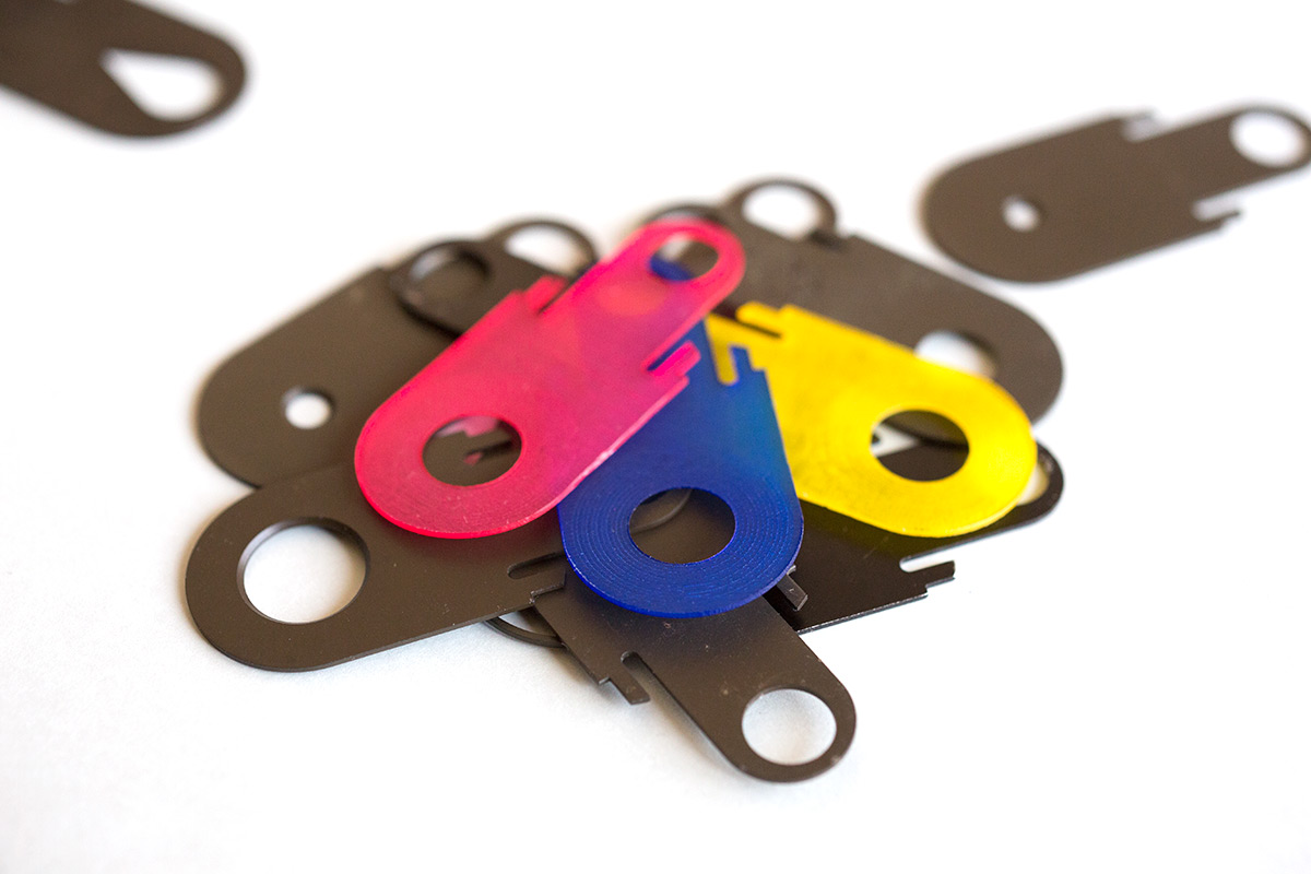 Custom clear color aperture plate for Lomography New Petzval Lens