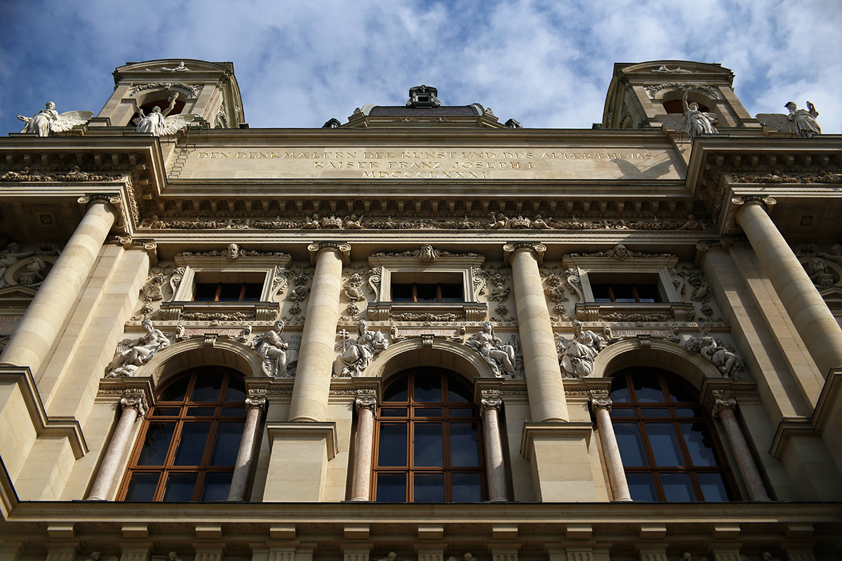 ウイーン美術史美術館（Krusthistorisches Museum）正面