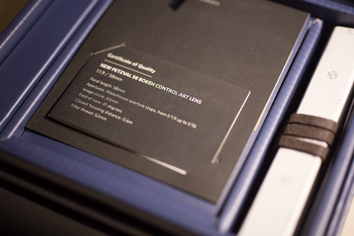 NEW Petzval 58 BOKEH CONTROL ART LENS / 1:1.9/58mm