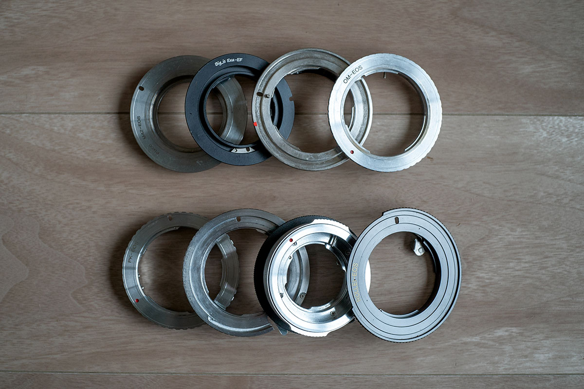 EOS EF 用マウントアダプタ
