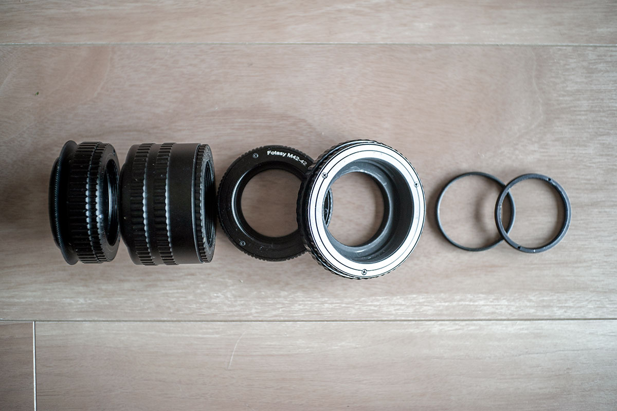 M42 to M42 ヘリコイド