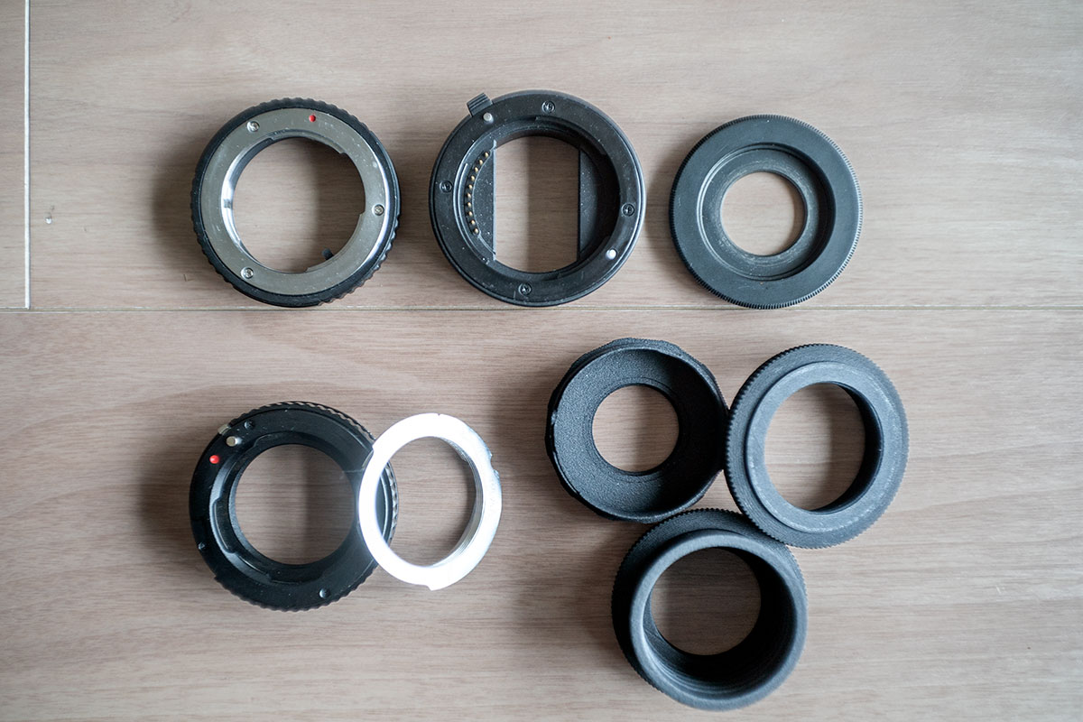 様々なアダプタ