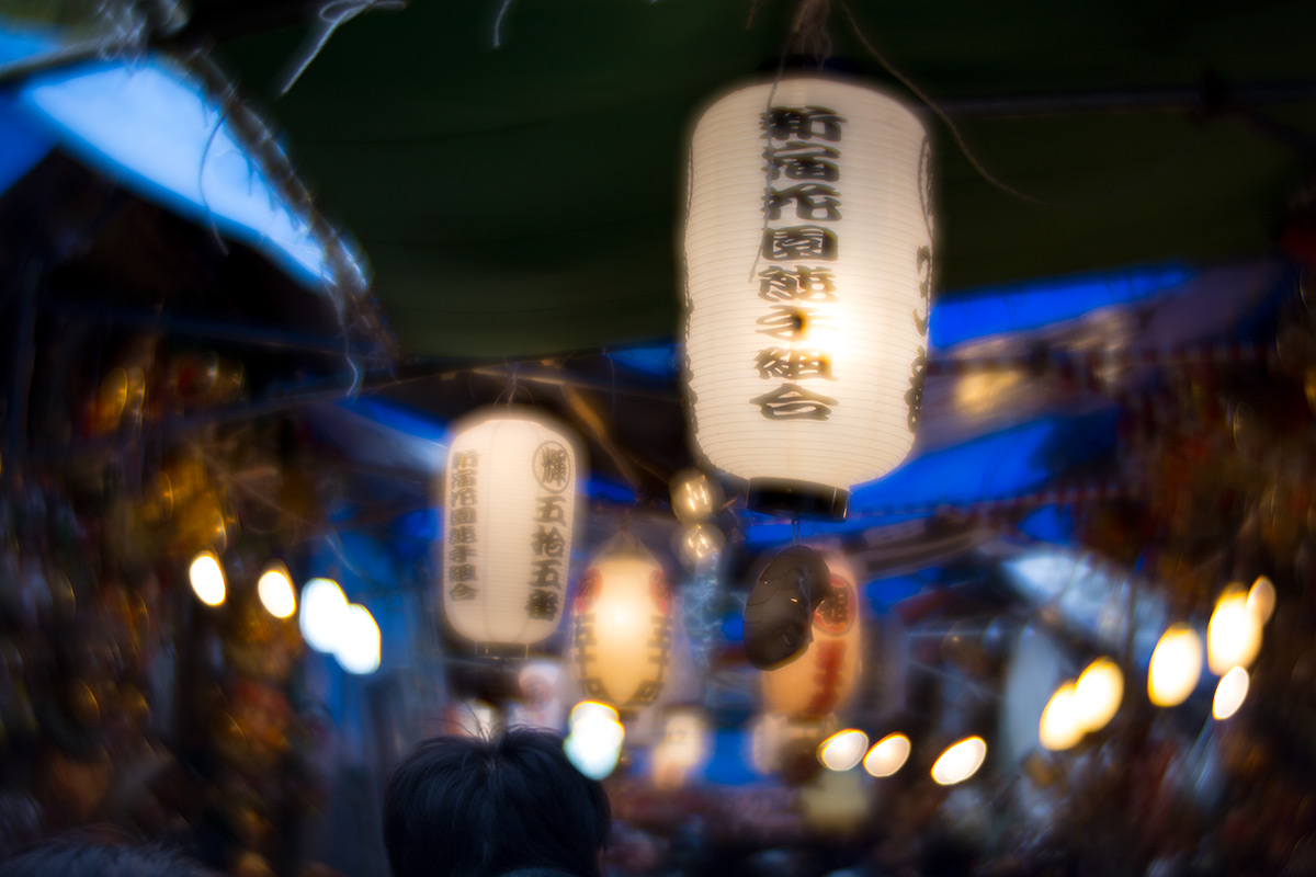新宿 花園神社の酉の市 w/ Lomography Daguerreotype Achromat 2.9/64 Art Lens - 2016年11月23日撮影