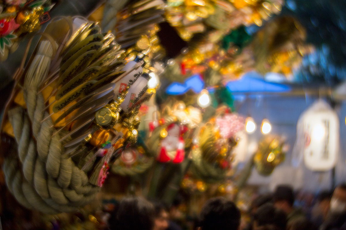 新宿 花園神社の酉の市 w/ Lomography Daguerreotype Achromat 2.9/64 Art Lens - 2016年11月23日撮影