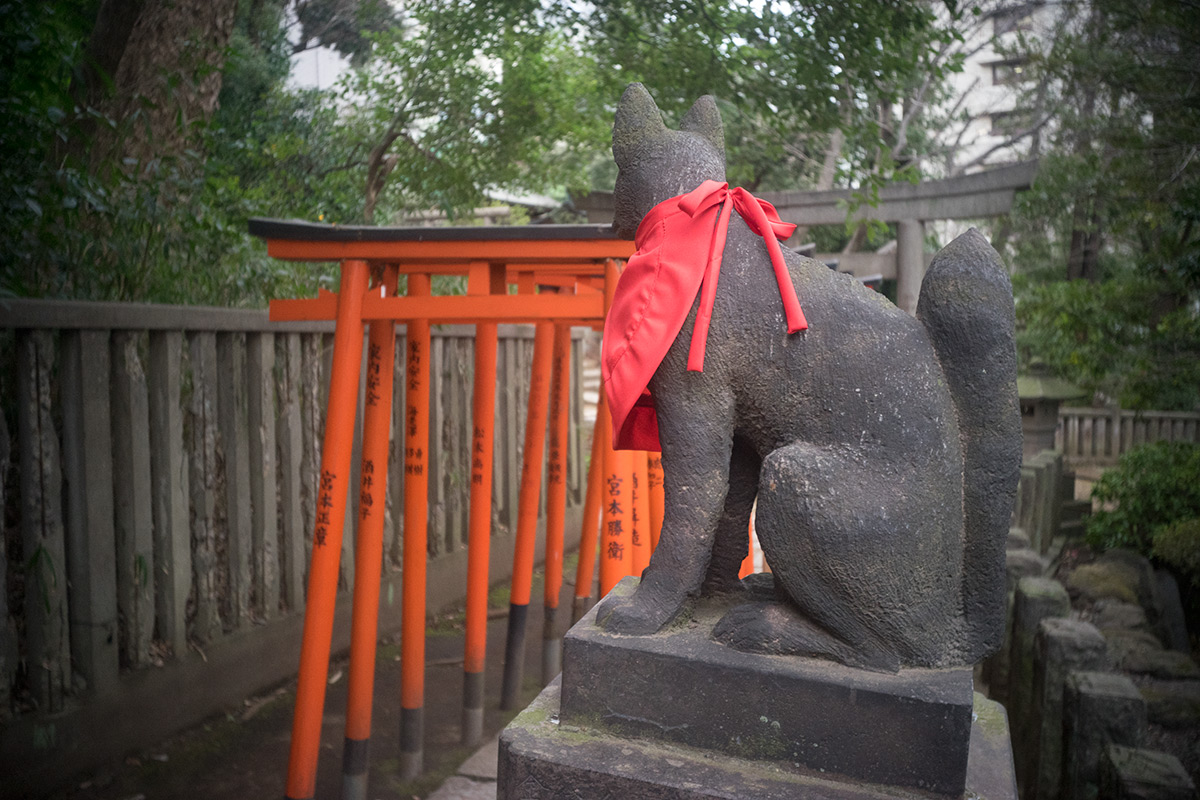 谷根千 w/ Meopta Largor 1:6.8 f=30mm - 2017年2月26日撮影