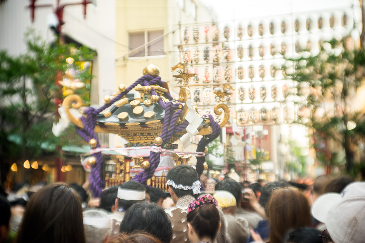浅草 三社祭 w/ Laack Rathenow Sohnellarbelter 1:3,5 F=48mm - 2017年5月20日撮影