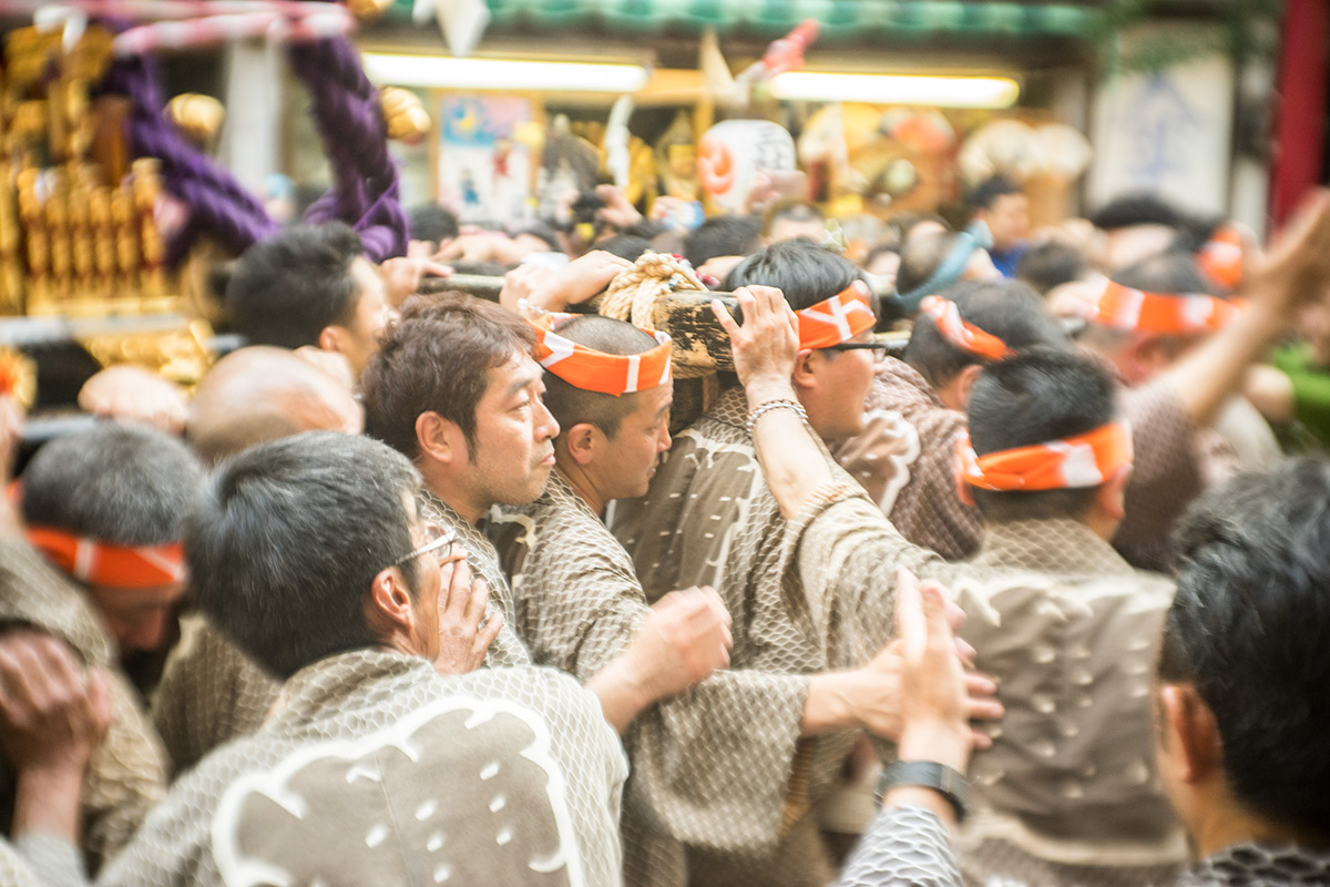 浅草 三社祭 w/ Laack Rathenow Sohnellarbelter 1:3,5 F=48mm - 2017年5月20日撮影