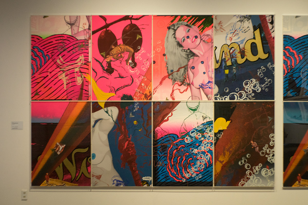 町田市立国際版画美術館「横尾忠則 HANGA JUNGLE」 w/ Meyer Gorlitz Trioplan 1:3.5 f=7.3cm - 2017年6月3日撮影