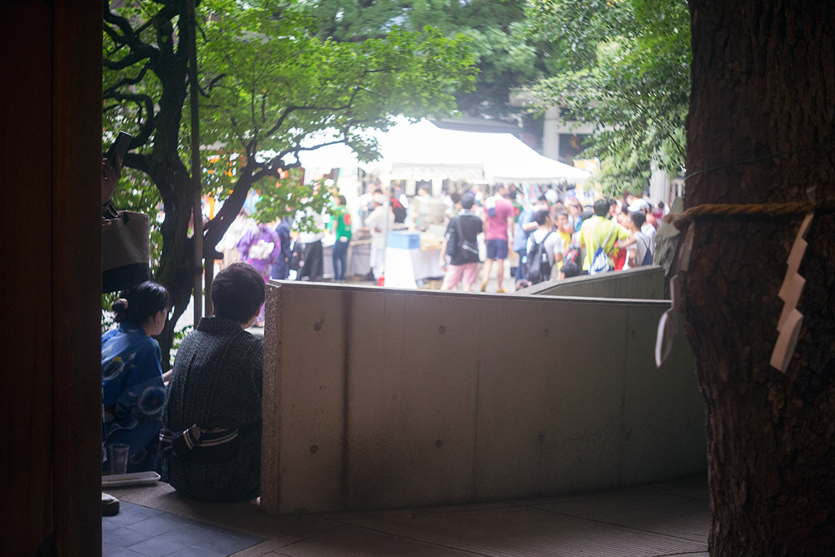 乃木神社の夏祭り w/ Angenieux Paris 50 1:2.9 TYPE Z7 - 2017年8月5日撮影