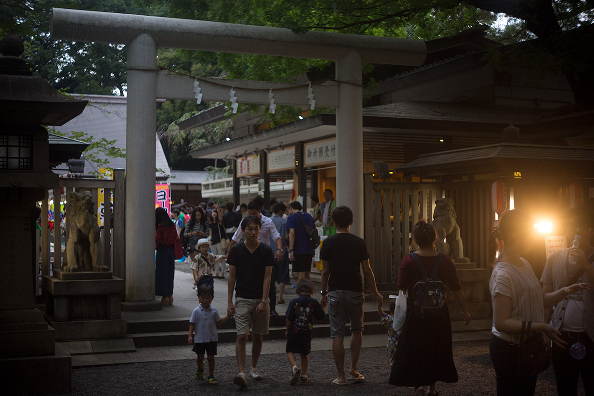 乃木神社の夏祭り w/ Angenieux Paris 50 1:2.9 TYPE Z7 - 2017年8月5日撮影