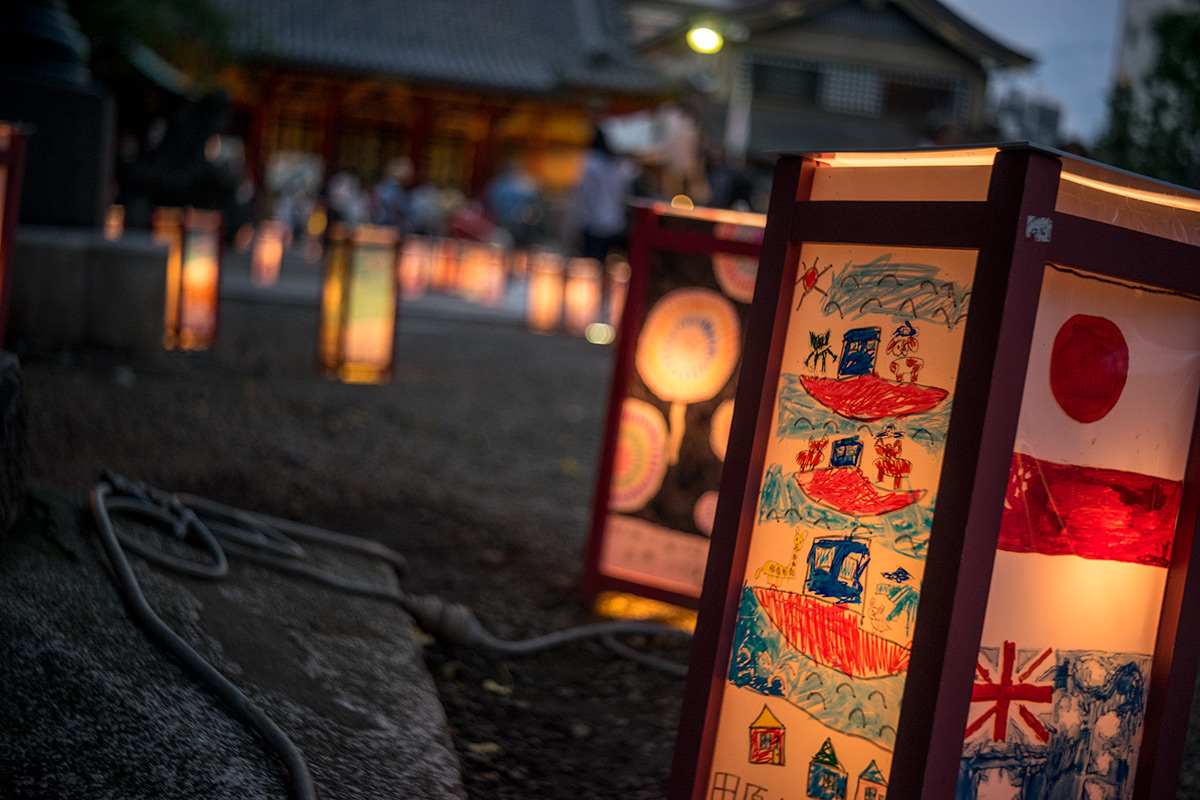 隅田川、浅草神社 浅草燈籠祭 w/ Meyer-Optik Trioplan 1:3.5/45 V - 2017年9月23日撮影