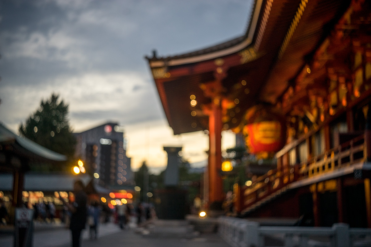 隅田川、浅草神社 浅草燈籠祭 w/ Meyer-Optik Trioplan 1:3.5/45 V - 2017年9月23日撮影