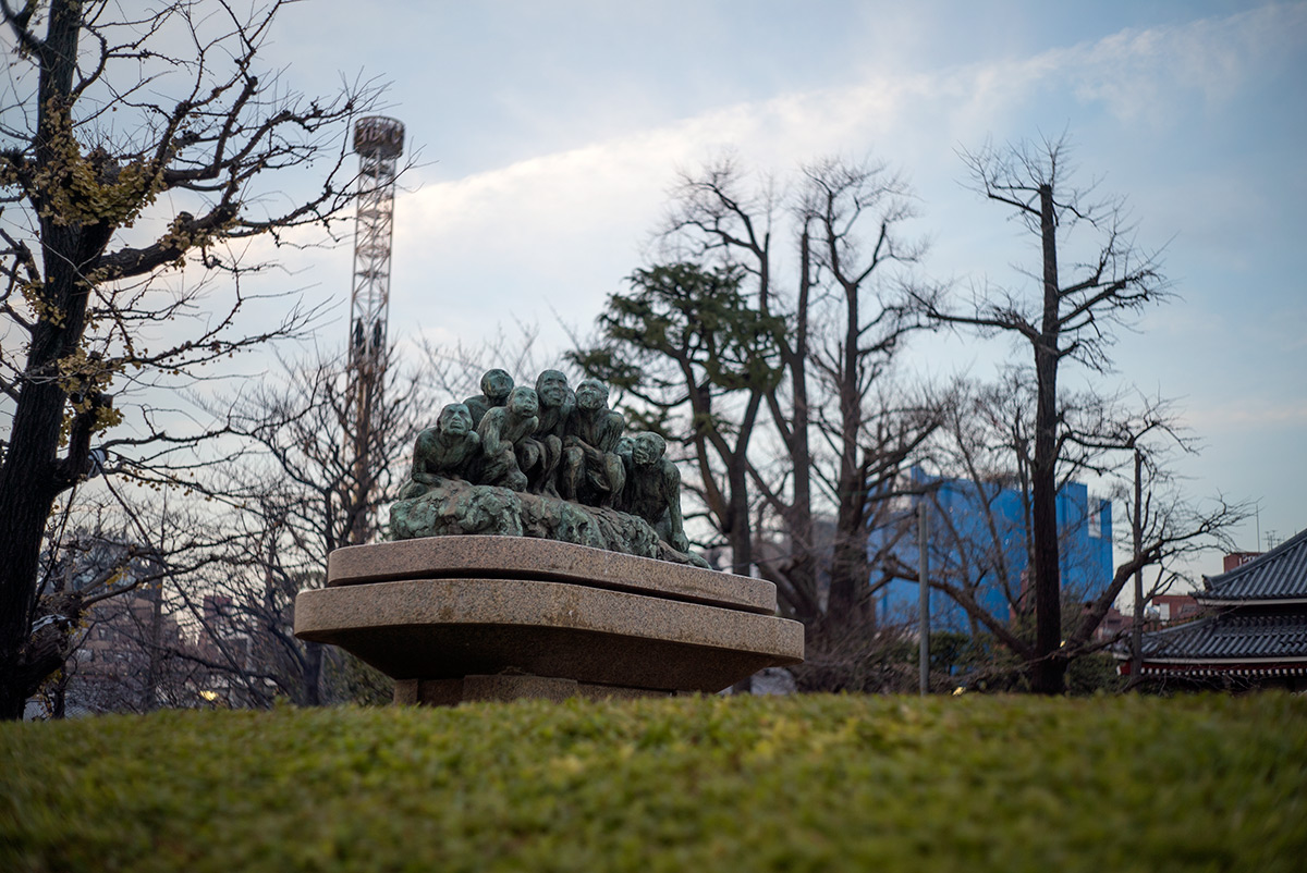 向島・浅草界隈 w/ ЮПИТЕР-3（JUPITER-3） 1:1,5 F=5CM - 2017年12月23日撮影