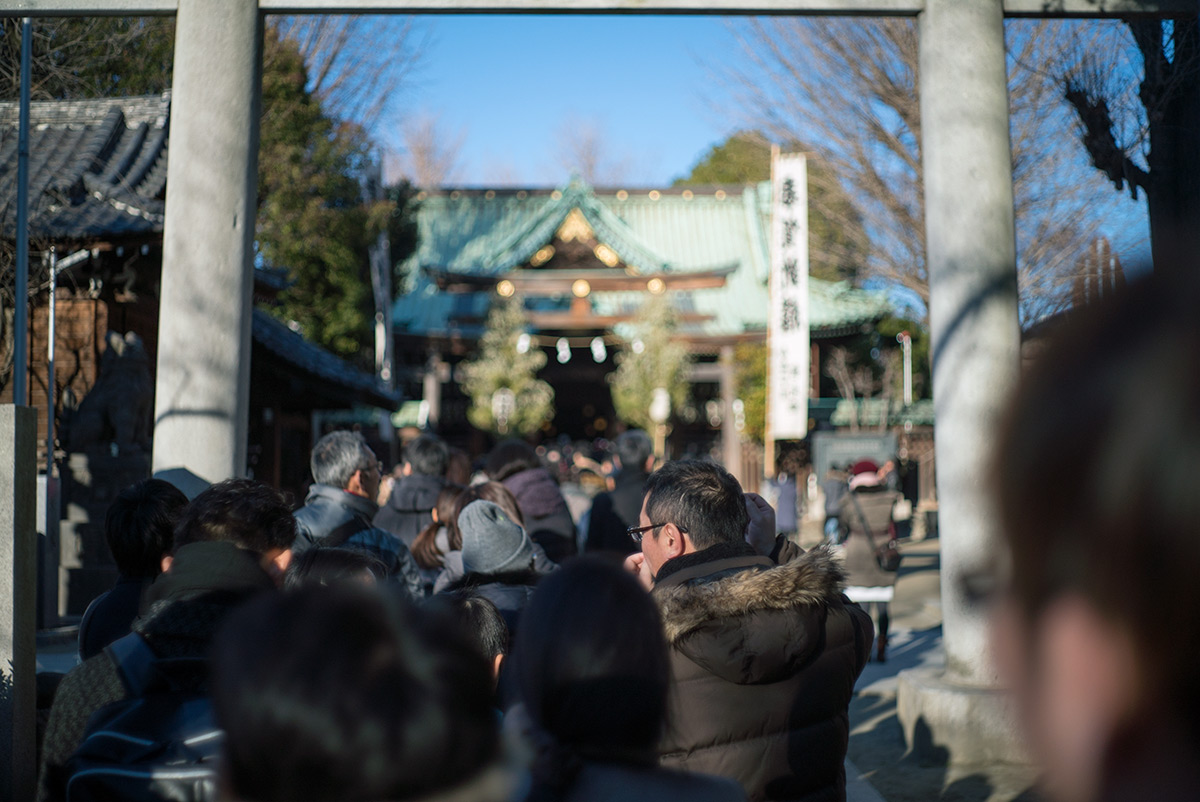 浅草界隈 w/ KONICA HEXANON 1:1.6 f=45mm - 2018年1月2日撮影