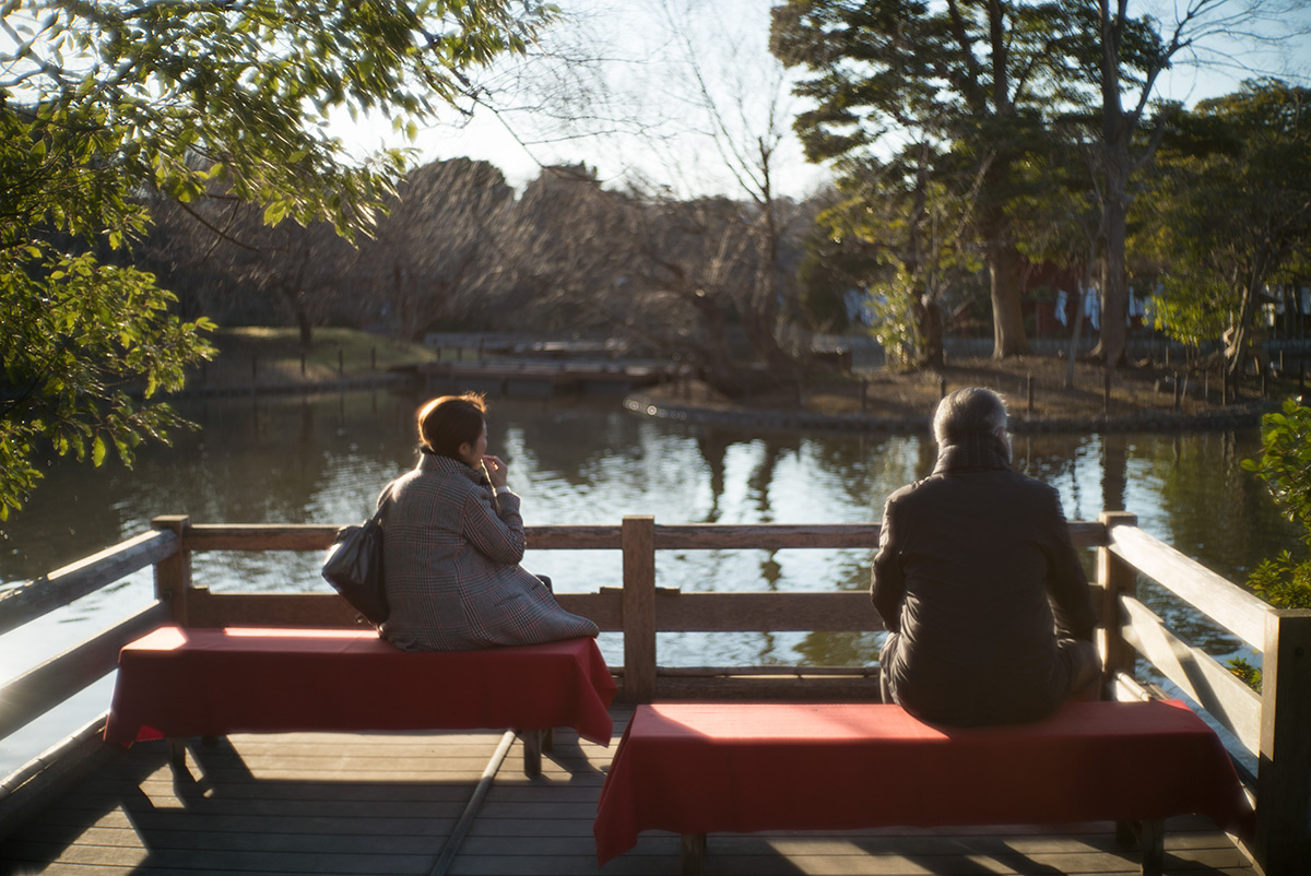 鎌倉 w/ AIRES CAMERA TOKYO CORAL S 1:1.5 f=4.5cm - 2018年1月13日撮影