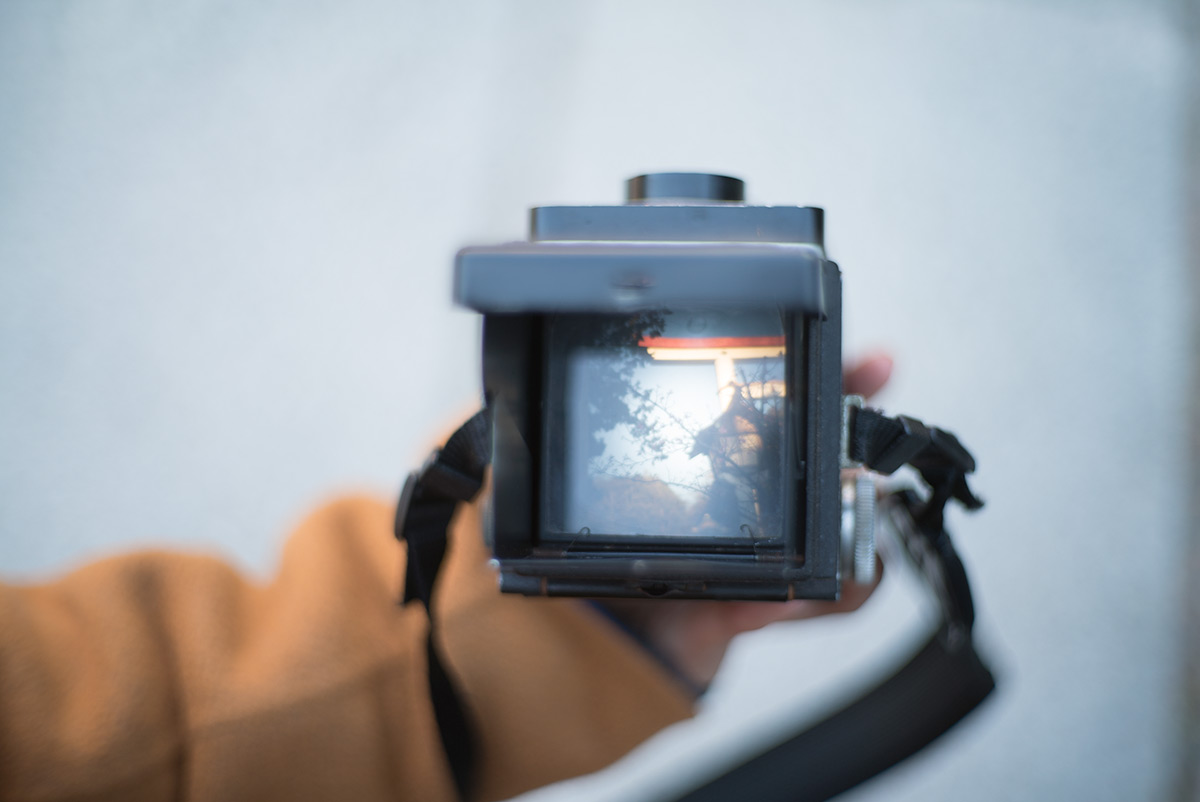 鎌倉 w/ AIRES CAMERA TOKYO CORAL S 1:1.5 f=4.5cm - 2018年1月13日撮影