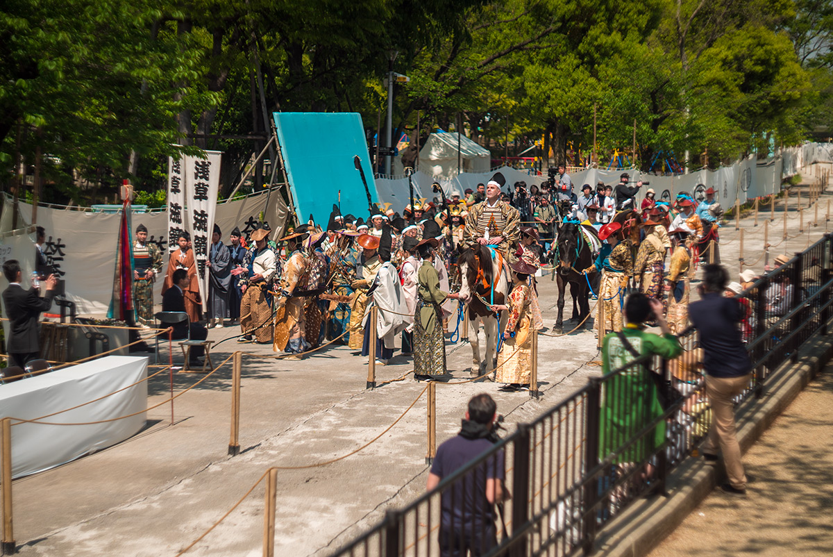 第36回 浅草流鏑馬 w/ KMZ Гелиос-40(Helios-40) 1.5/85 - 2018年4月2日撮影