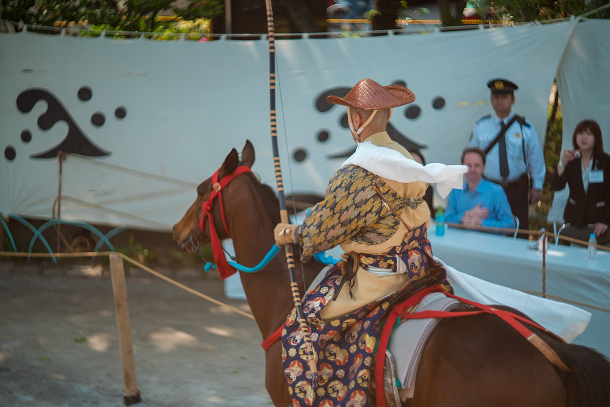 第36回 浅草流鏑馬 w/ KMZ Гелиос-40(Helios-40) 1.5/85 - 2018年4月2日撮影