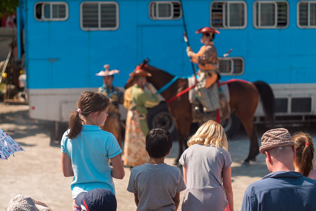 第36回 浅草流鏑馬 w/ KMZ Гелиос-40(Helios-40) 1.5/85 - 2018年4月2日撮影