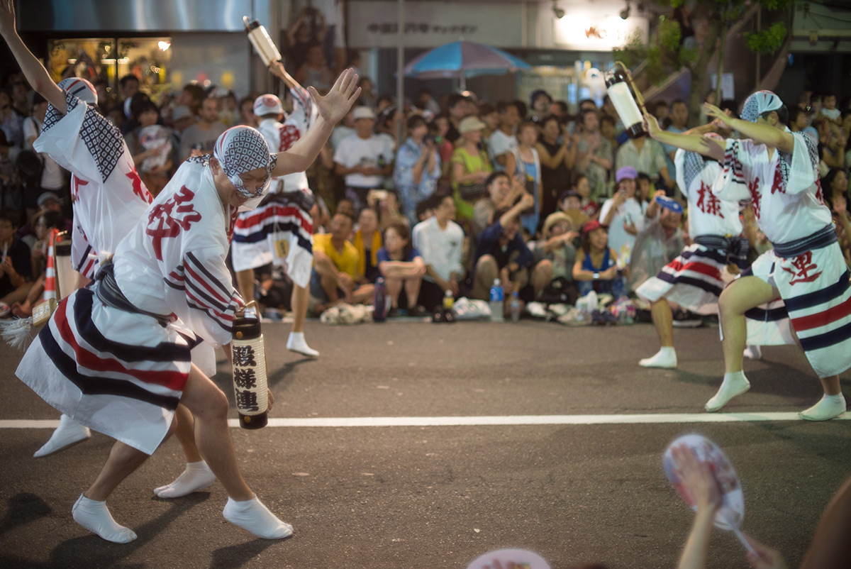 第62回東京高円寺阿波おどり w/ CANON CANON LENS FL 55MM 1:1.2 - 2018-08-25