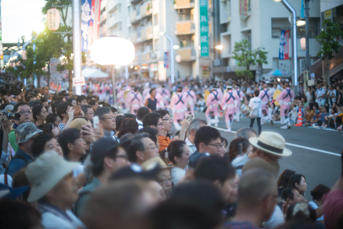 第62回東京高円寺阿波おどり w/ CANON CANON LENS FL 55MM 1:1.2 - 2018年8月25日撮影