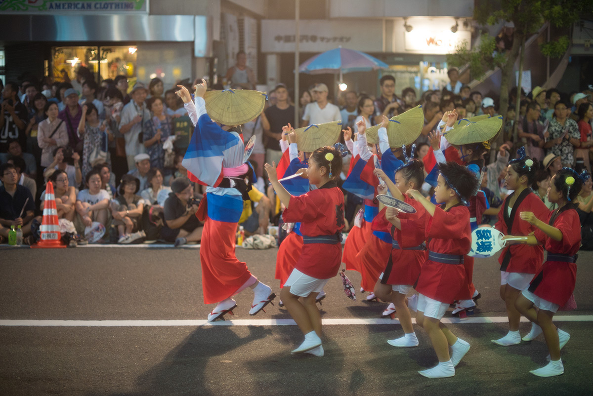 第62回東京高円寺阿波おどり w/ CANON CANON LENS FL 55MM 1:1.2 - 2018年8月25日撮影