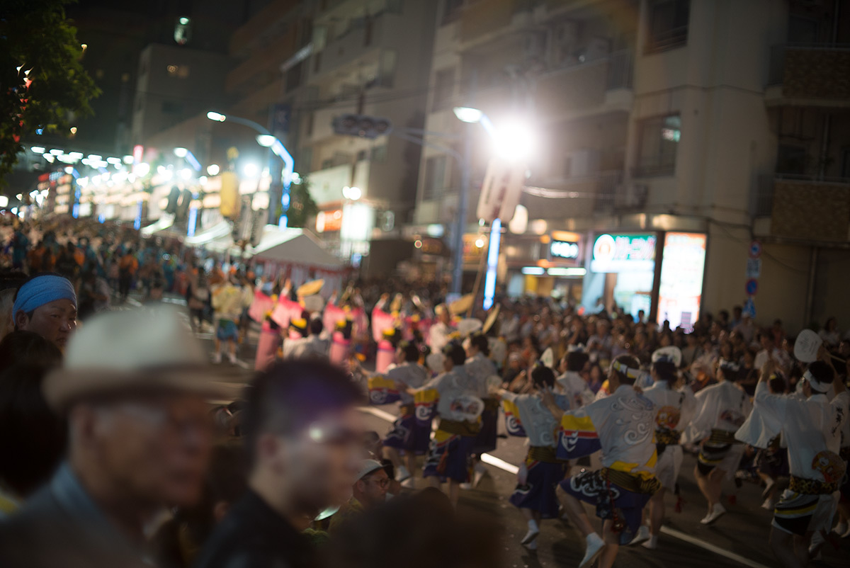 第62回東京高円寺阿波おどり w/ CANON CANON LENS FL 55MM 1:1.2 - 2018年8月25日撮影