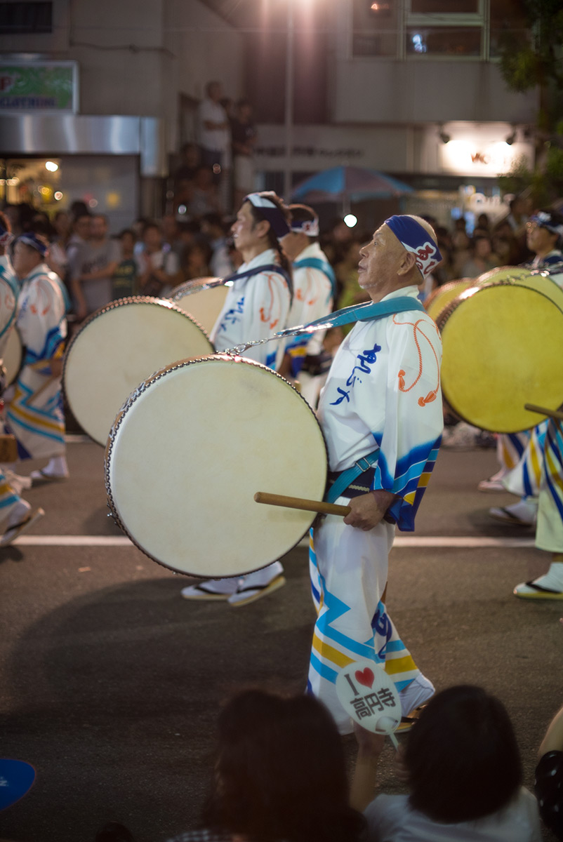第62回東京高円寺阿波おどり w/ CANON CANON LENS FL 55MM 1:1.2 - 2018年8月25日撮影