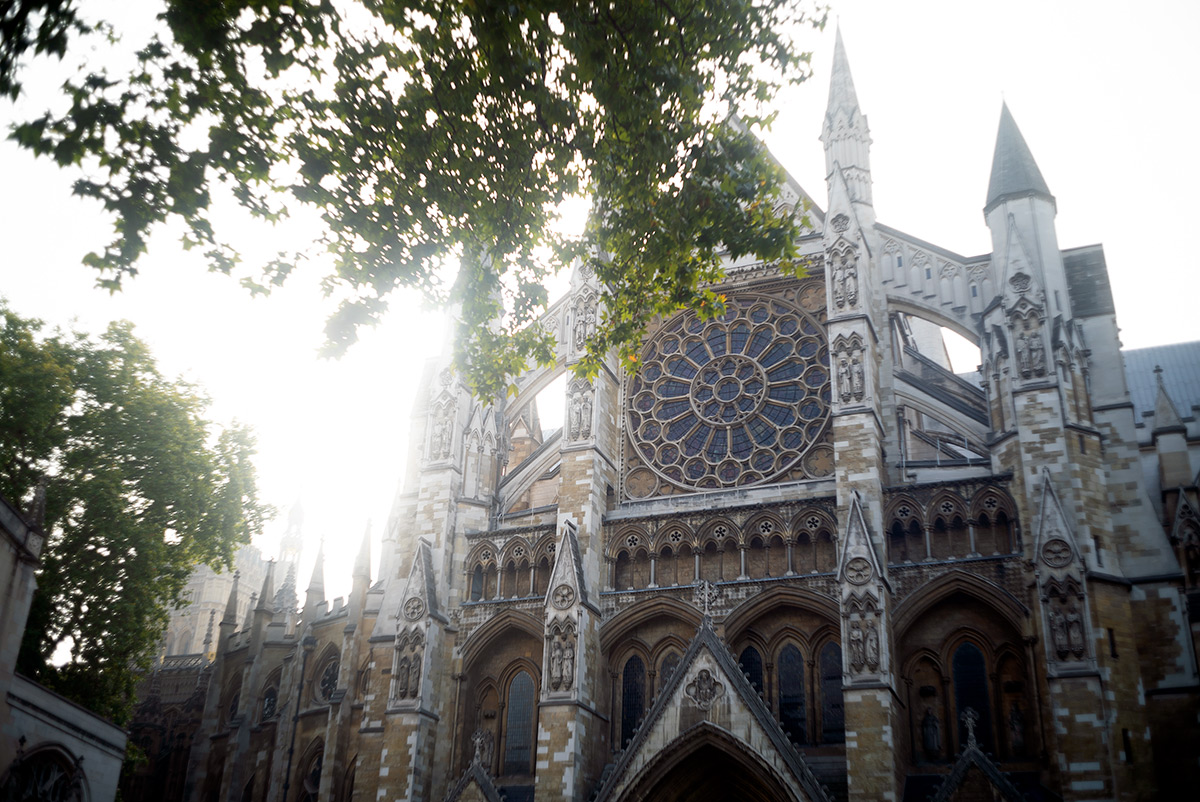 ロンドン：ウエストミンスター寺院 w/ W-NIKKOR･C 1:2.5 F=3.5cm - 2018年10月4日撮影