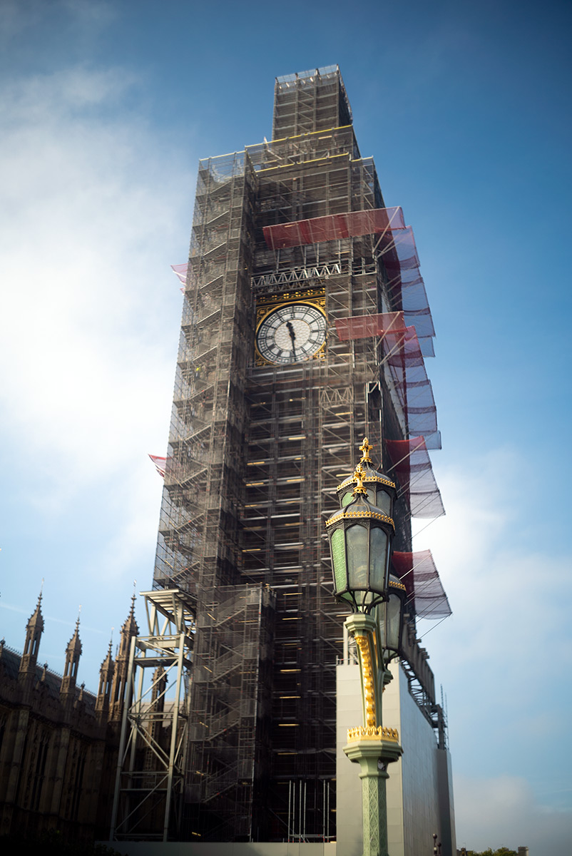 ロンドン：ビッグベン w/ W-NIKKOR･C 1:2.5 F=3.5cm - 2018年10月4日撮影