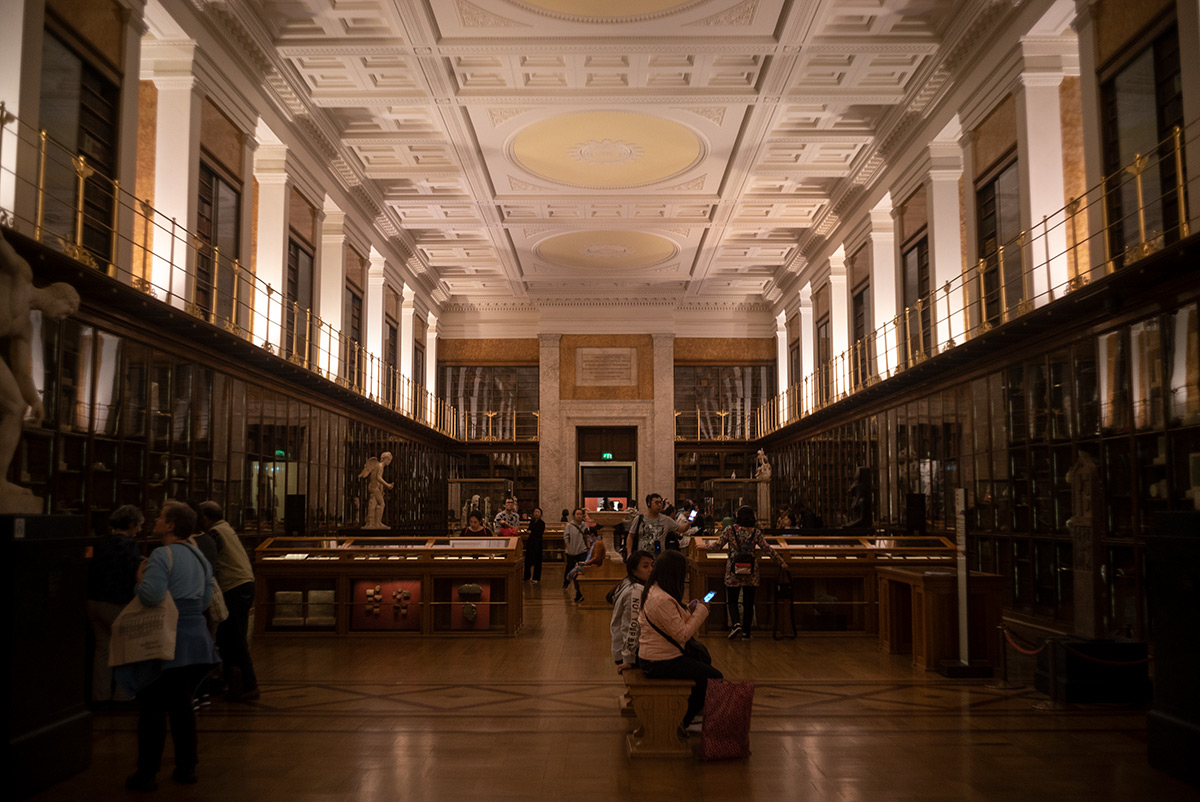 ロンドン：大英博物館 w/ W-NIKKOR･C 1:2.5 F=3.5cm - 2018年10月4日撮影