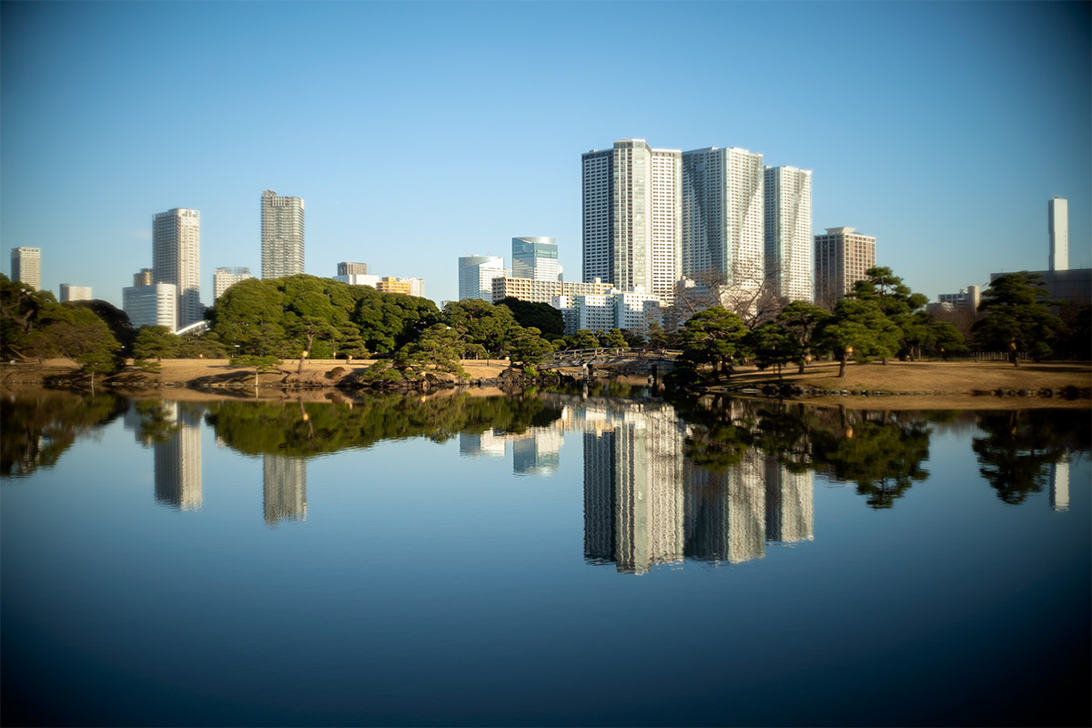 浜離宮 w/ CANON LENS 35mm f:1.8 - 2019年1月19日撮影
