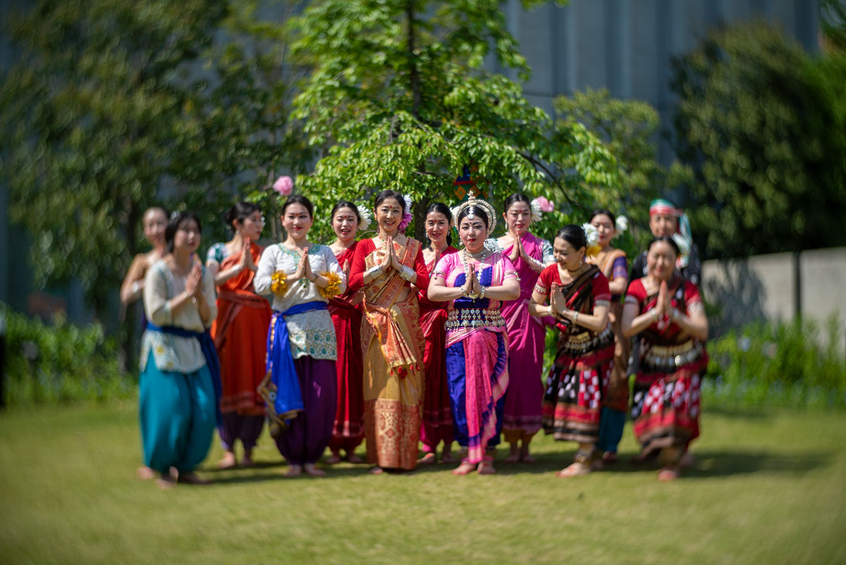 東洋文庫：インドの叡智展 / インディアン・ビアガーデン w/ AGFA SOLAGON 1:2/50 - 2019年5月4日撮影