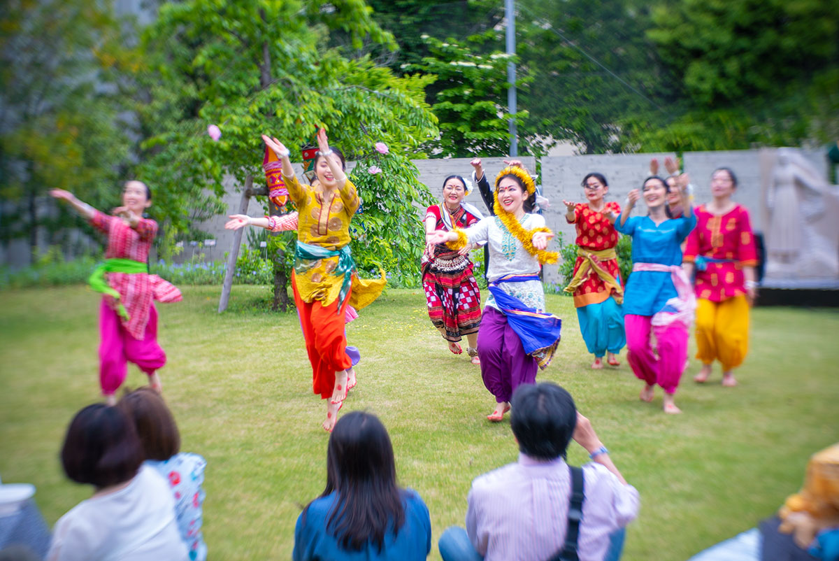 東洋文庫：インドの叡智展 / インディアン・ビアガーデン w/ AGFA SOLAGON 1:2/50 - 2019年5月4日撮影