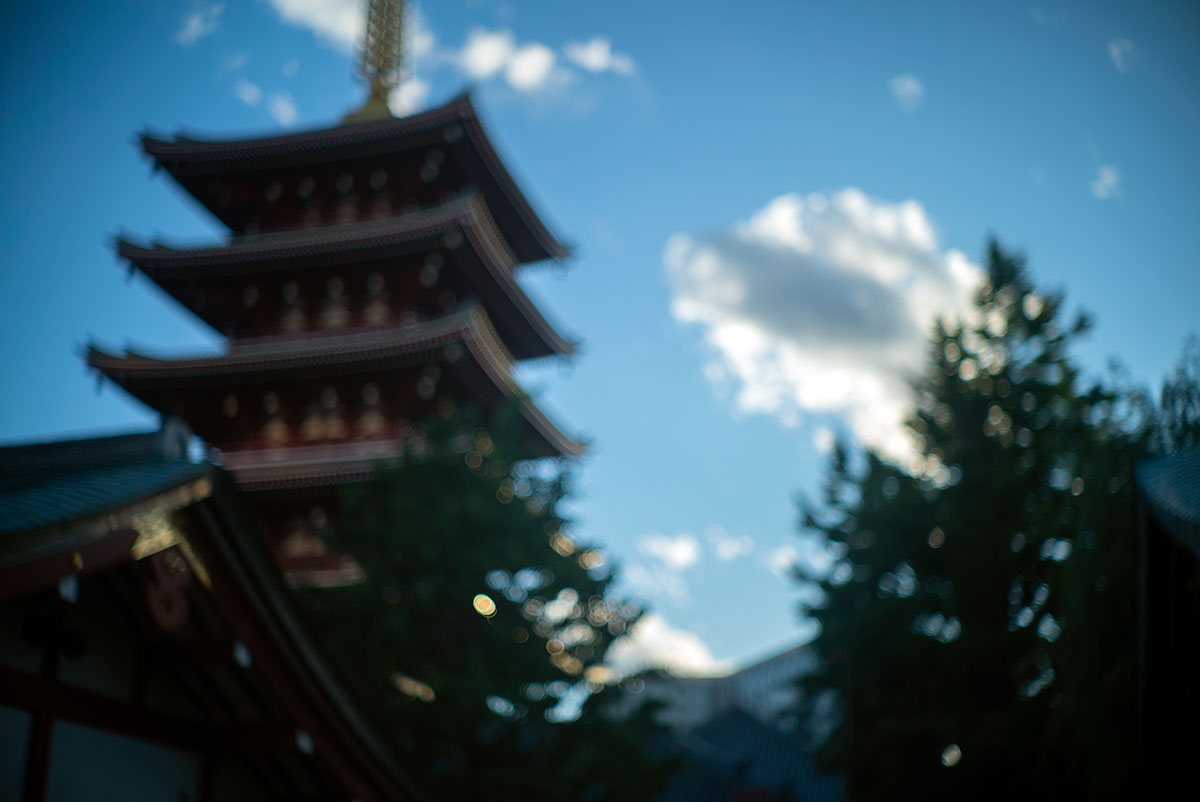 浅草 w/ CANON LENS SE 45mm 1:1.7 - 2019年6月16日撮影