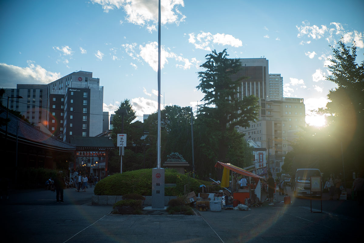 浅草 w/ CANON LENS SE 45mm 1:1.7 - 2019年6月16日撮影