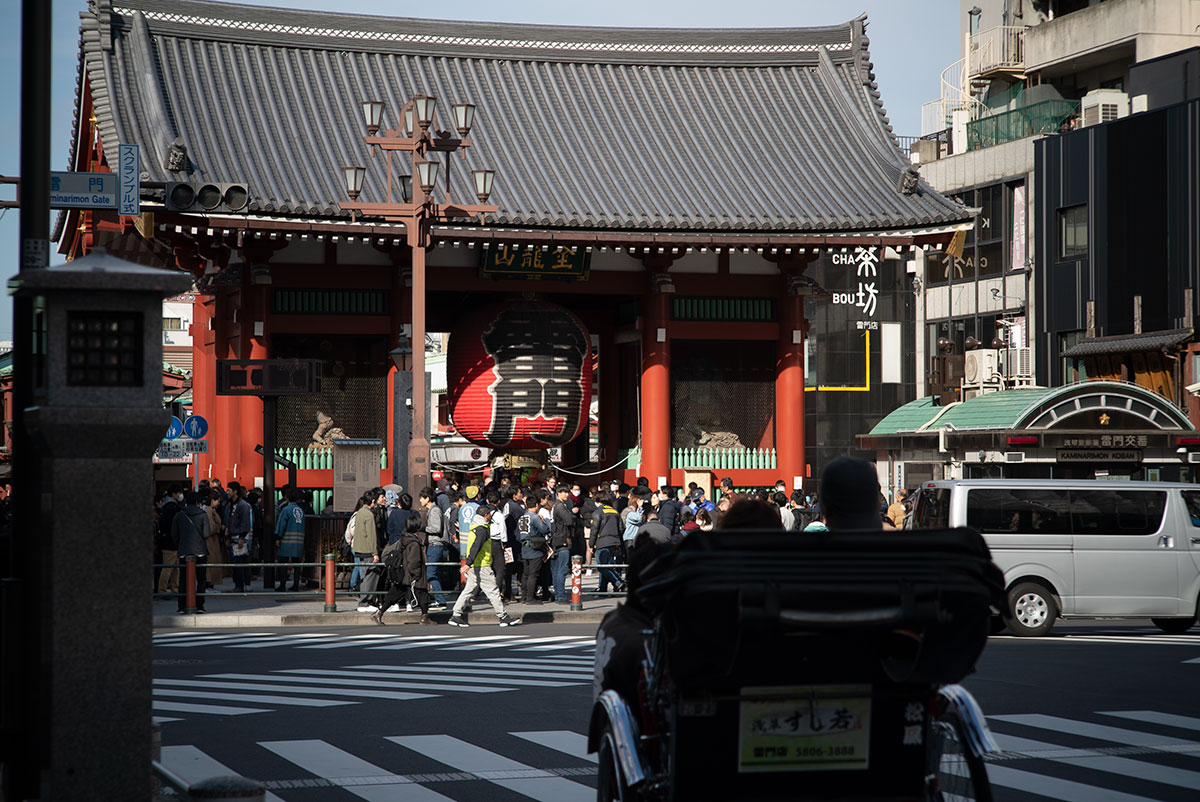 浅草 w/ Rodenstock Rotelar f:4/85mm - 2020-2-22