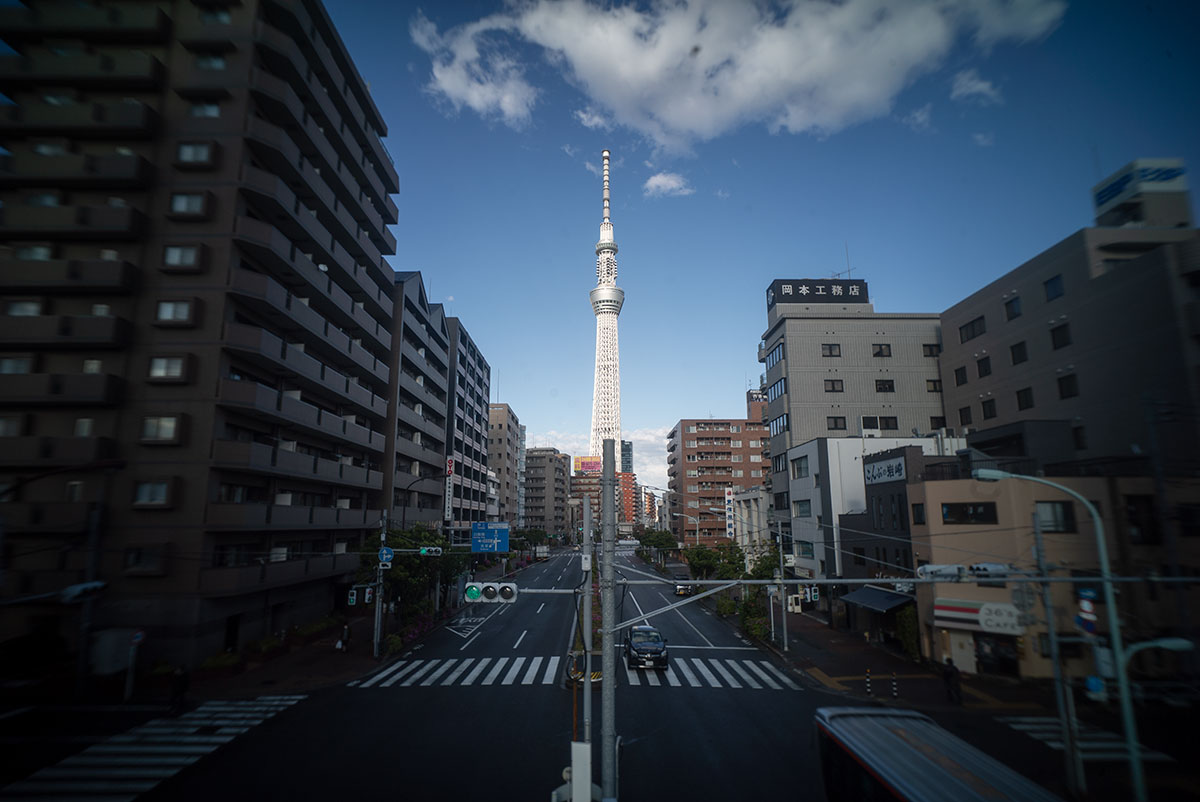 墨田区 w/ GIZMON Wtulens f=17mm 1:16 - 2020-04-18