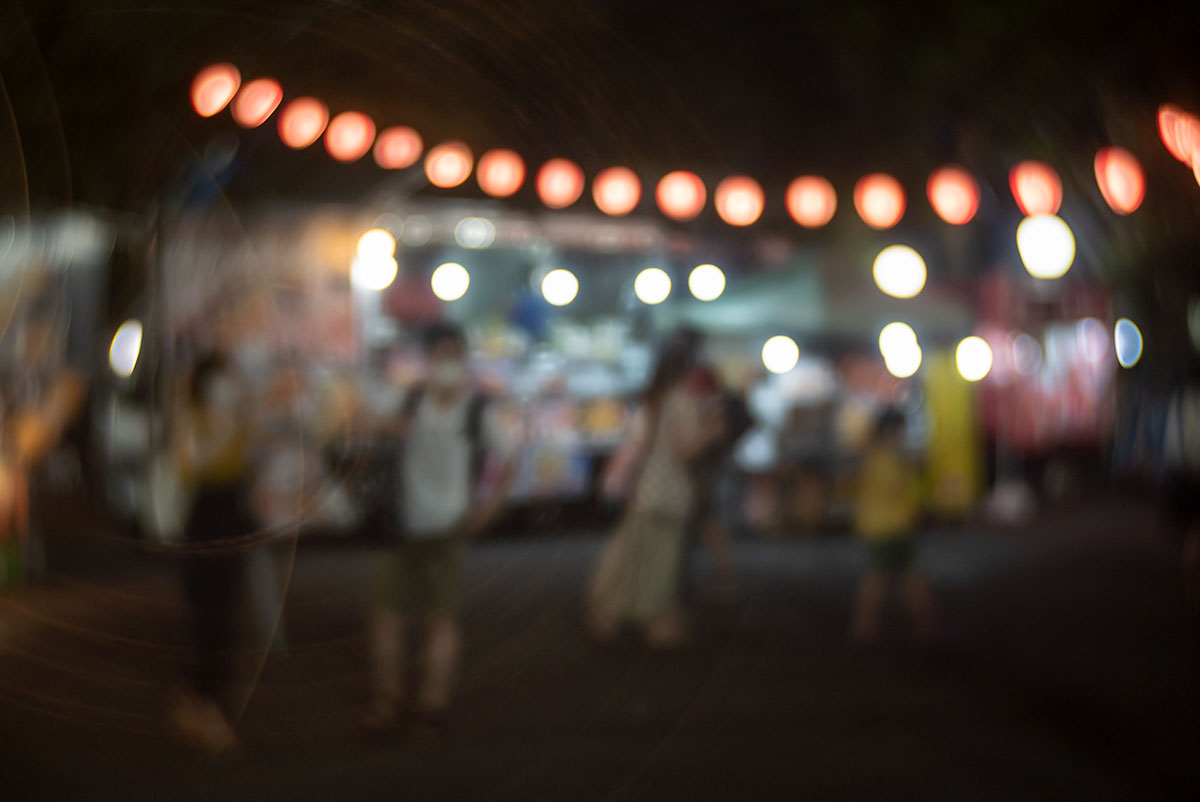 Hugo Meyer & Co - Goerlitz Kinon III 60mm で、閉店間近のとしまえんを撮影