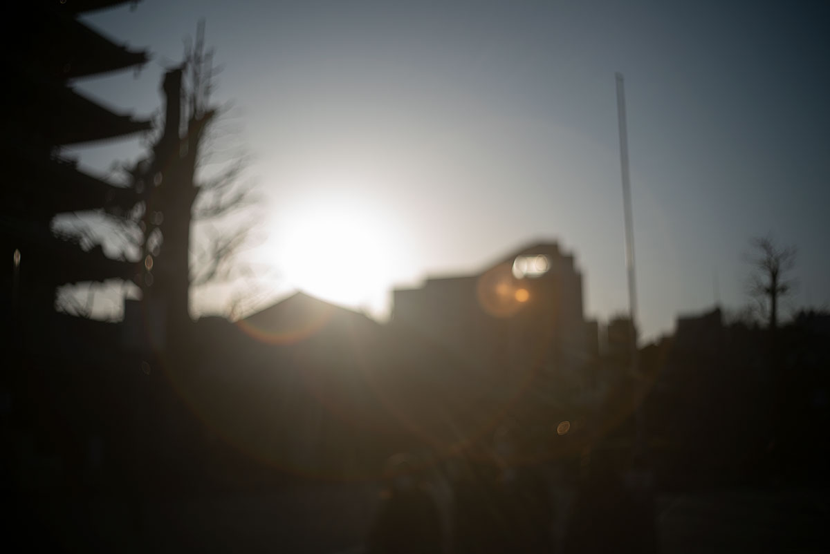 OKAYA OPTIK. Highkor 1:1.8 f=40mm で、台東区を撮影。