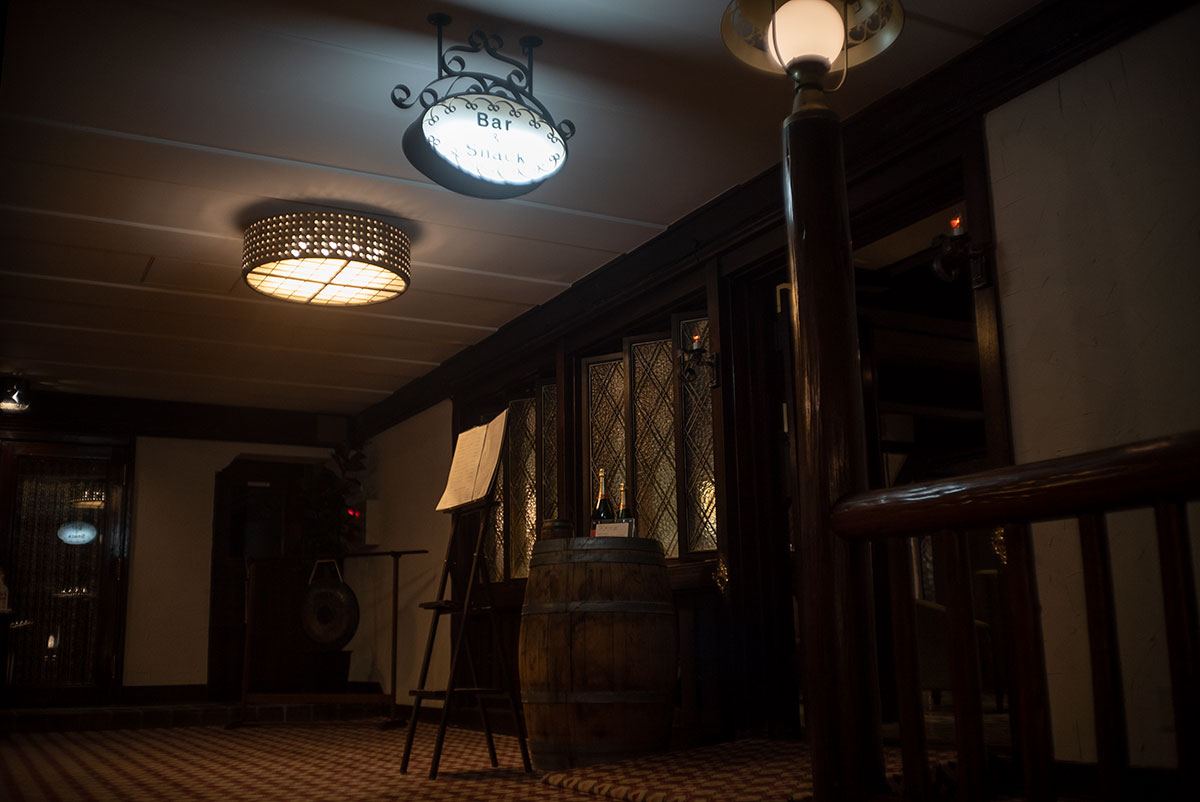 Kowa Optical Works Prominar F.C. 1:2.8 f=35mm で雲仙観光ホテルを撮影。