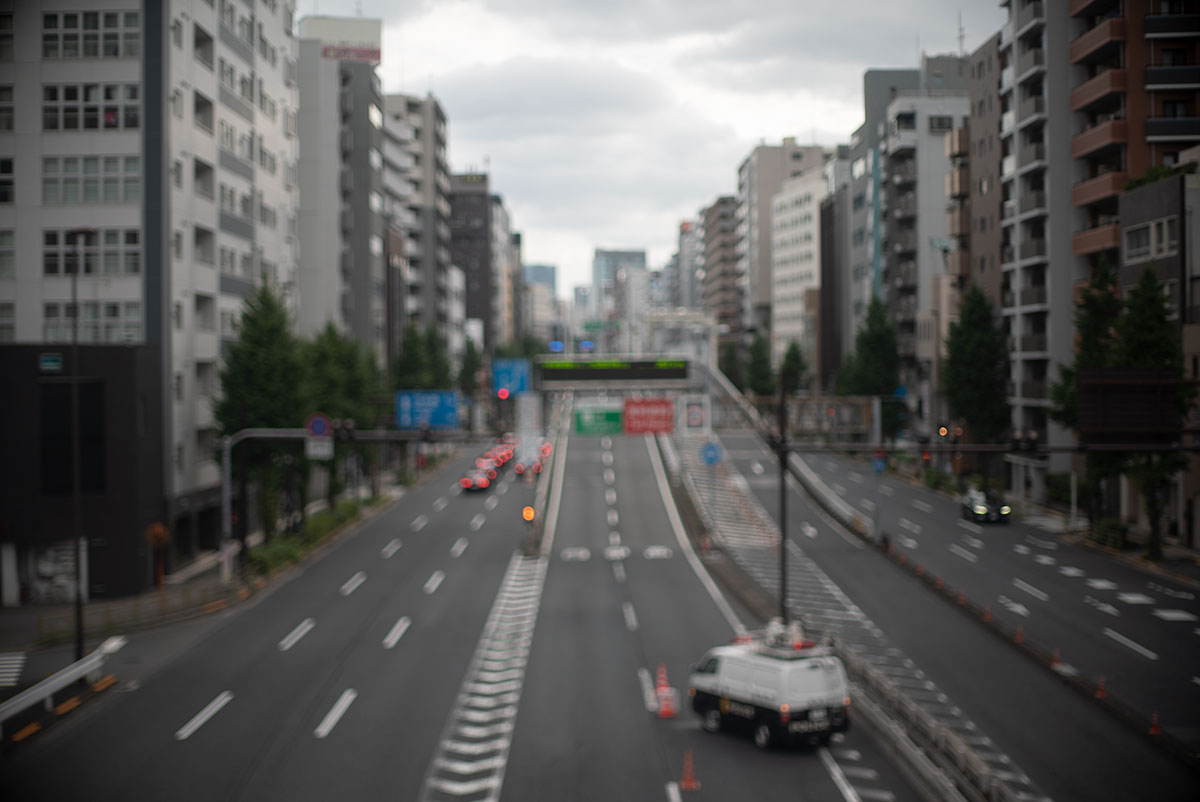 C.C. Auto Petri 1:1.4 f=55mm で隅田川界隈を撮影。