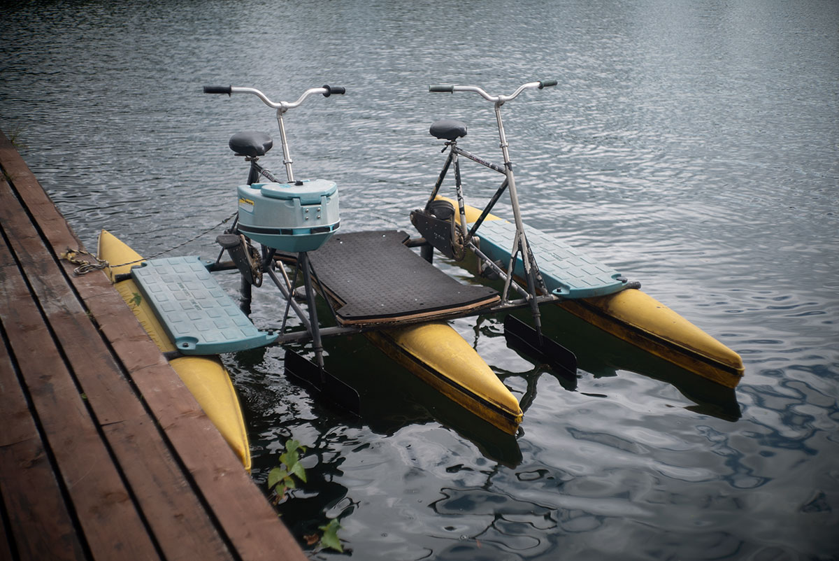 Olympus G.Zuiko F.C. 1:1.9 f=4.5cm で白樺湖を撮影。