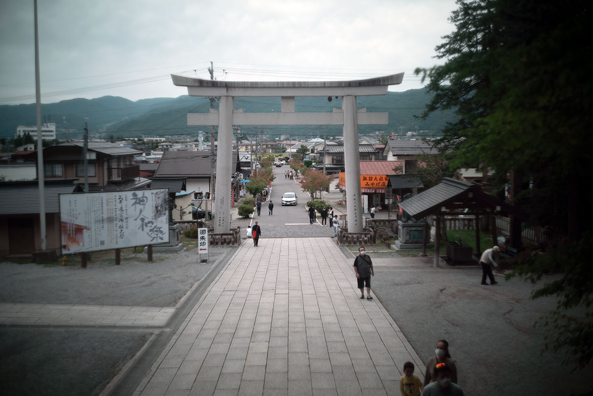 Olympus H.Zuiko F.C. 1:2 f=3.5cm で蓼科を撮影。