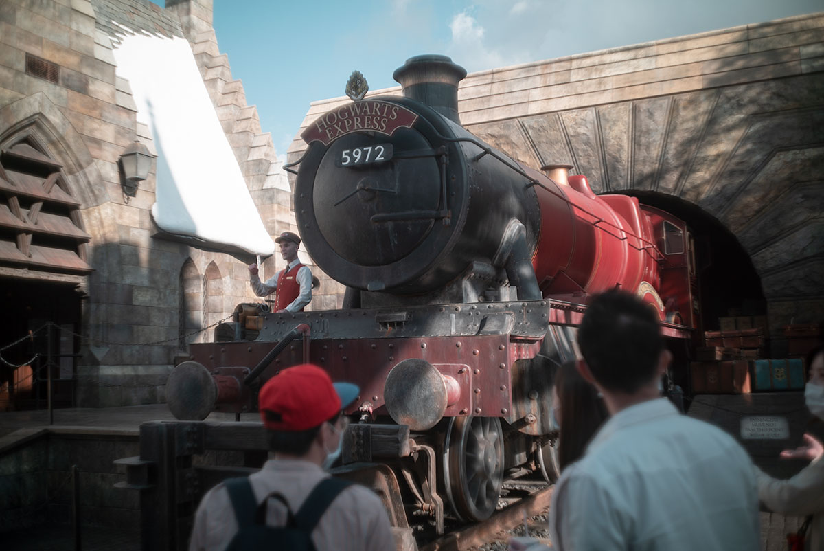 Olympus H.Zuiko F.C. 1:2 f=3.5cm でUniversal Studio Japanを撮影。