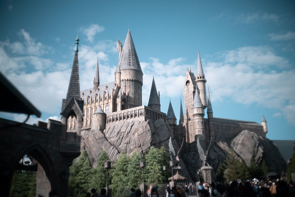 Olympus H.Zuiko F.C. 1:2 f=3.5cm でUniversal Studio Japanを撮影。