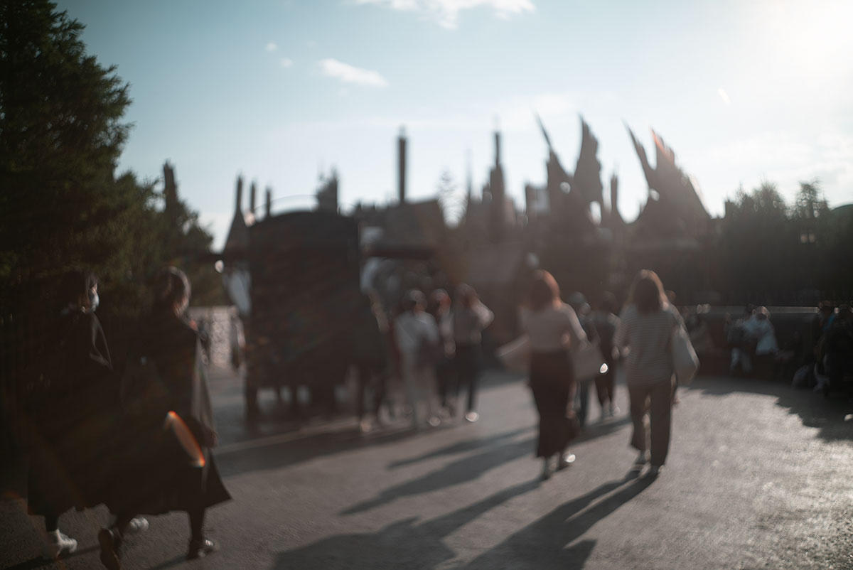 Olympus H.Zuiko F.C. 1:2 f=3.5cm でUniversal Studio Japanを撮影。