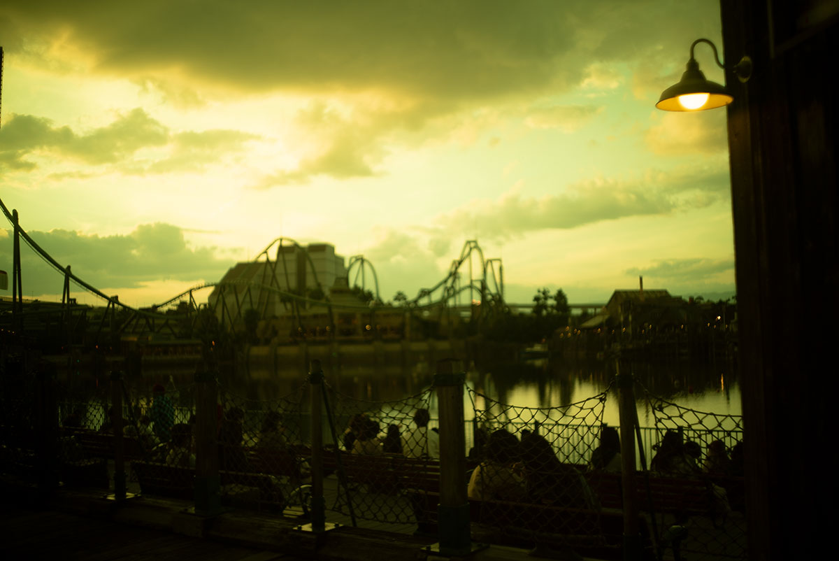 Olympus H.Zuiko F.C. 1:2 f=3.5cm でUniversal Studio Japanを撮影。