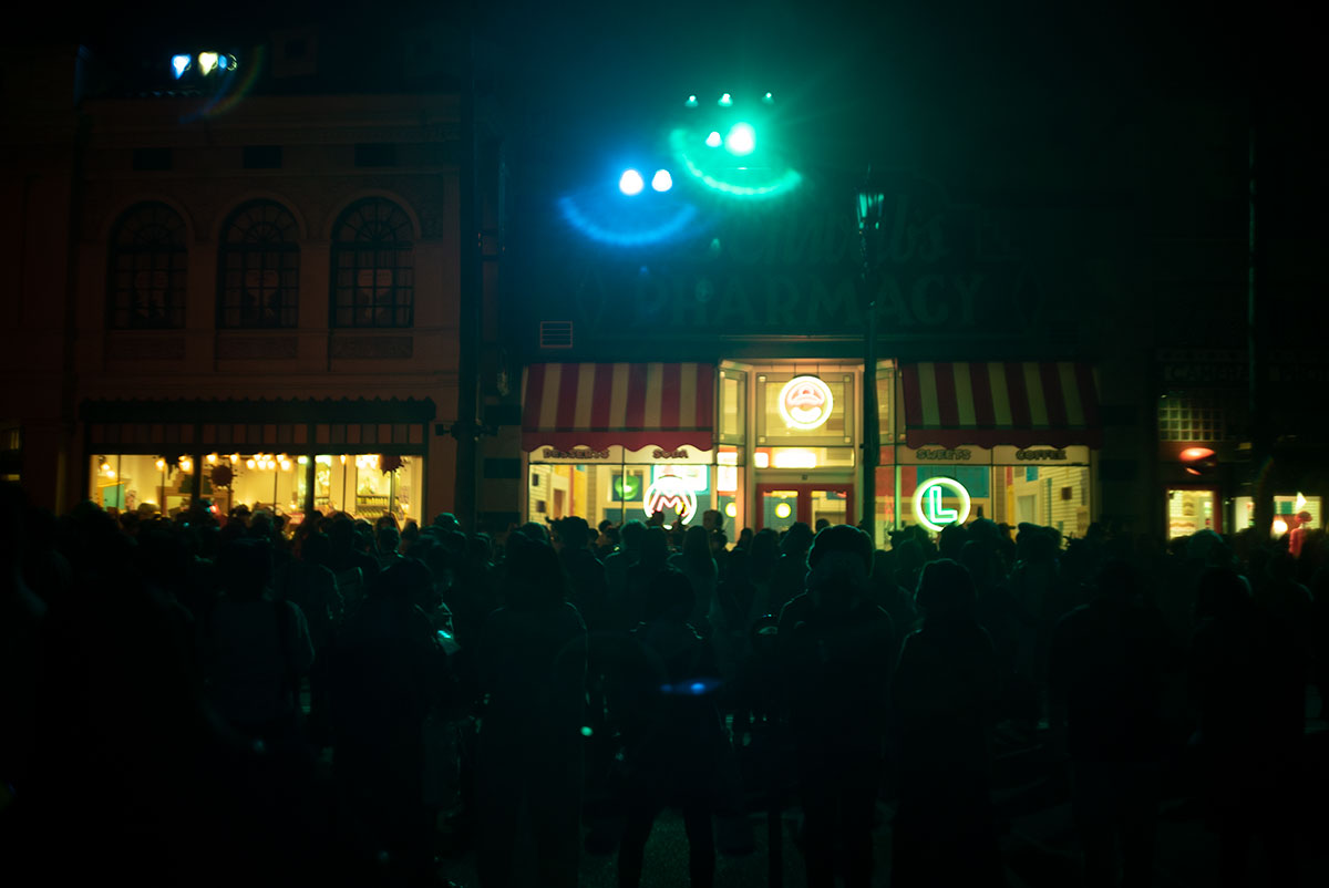 Olympus H.Zuiko F.C. 1:2 f=3.5cm でUniversal Studio Japanを撮影。