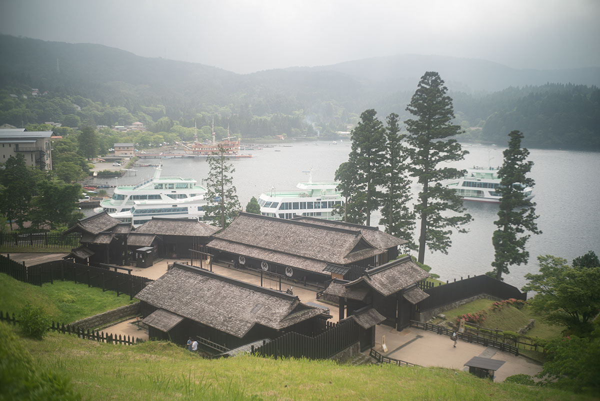 FOCA OPLAREX 1:1.9 F=5cm で箱根富士屋ホテルを撮影。